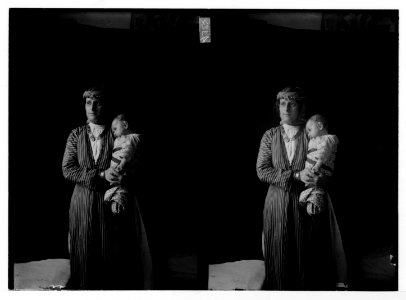 Costumes, characters, etc. Mother and baby of Nazareth LOC matpc.05266