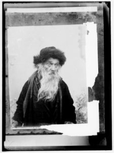 Costumes, characters, etc. Jewish rabbi LOC matpc.00073