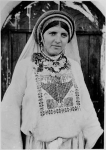 Costumes, characters, etc. Peasant girl and her ornaments LOC matpc.00077