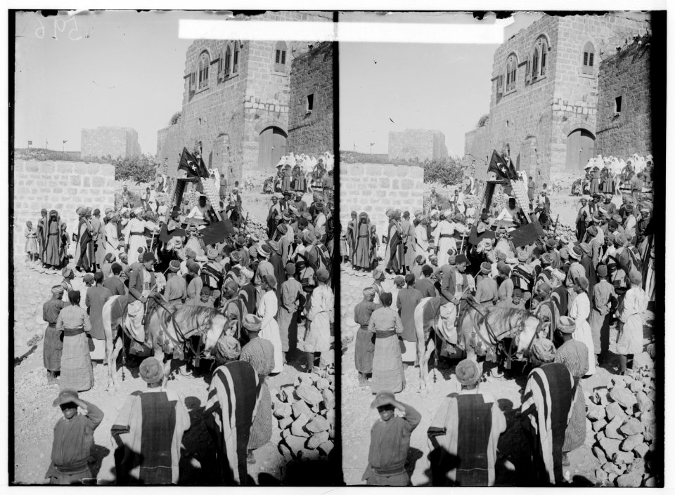 Costumes, characters, etc. Peasant wedding LOC matpc.01290