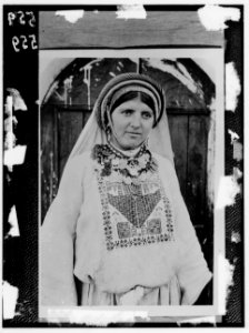Costumes, characters, etc. Peasant girl and her ornaments LOC matpc.00077