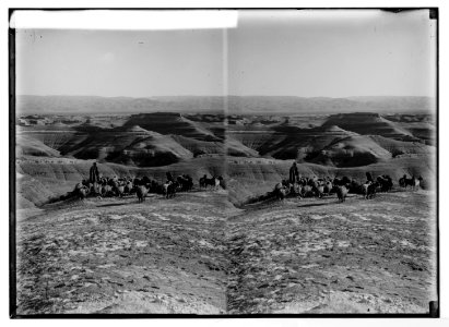 Costumes, characters, etc. Shepherd with flock in 'valley of shadow of death' LOC matpc.05260