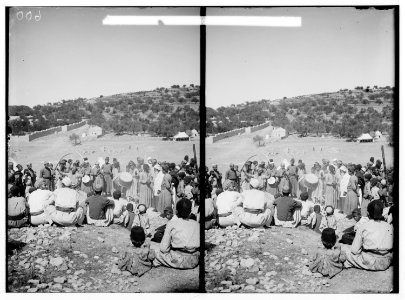Costumes, characters, etc. Sword dance at a wedding LOC matpc.01294