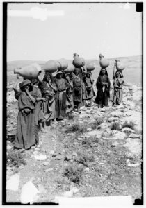 Costumes, characters, etc. Women carrying their water jars LOC matpc.00062