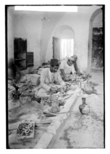 Costumes, characters, etc. Workers in mother-of-pearl LOC matpc.11765