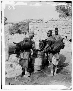 Costumes, characters, etc. Water carriers LOC matpc.00064