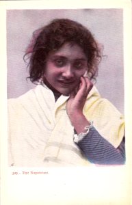 COSTUMI NAPOLETANI - Ed.Ag - Bambina Sorridente (Smiling Neapolitan girl)