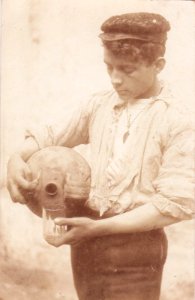 COSTUMI NAPOLETANI - Ed.Caggiani - Giovane con Acqua - Foto