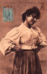 COSTUMI NAPOLETANI - Ed.Pierro - Donna (Woman of Naples)