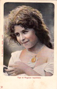 COSTUMI NAPOLETANI - Ed.Trenkler - Tipo di Ragazza Napoletana