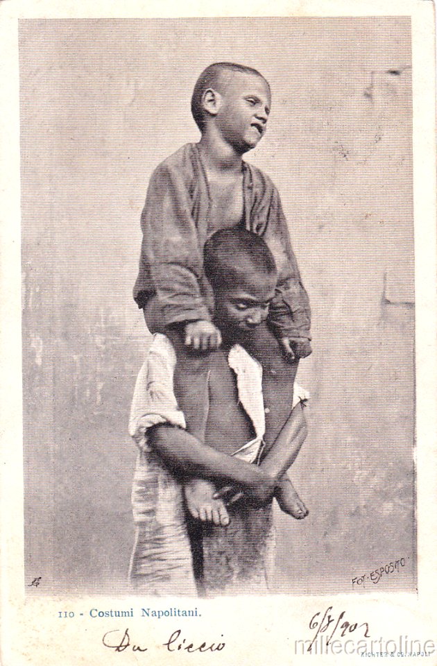 Costumi Napoletani - scugnizzi – ediz. Richter 110