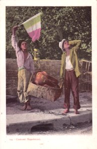 COSTUMI NAPOLETANI - Fot.Esposito - Bambini con Otri