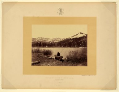 Cottonwood Lake, Utah (Wahsatch) - T. H. O'Sullivan, phot. LCCN2004670828