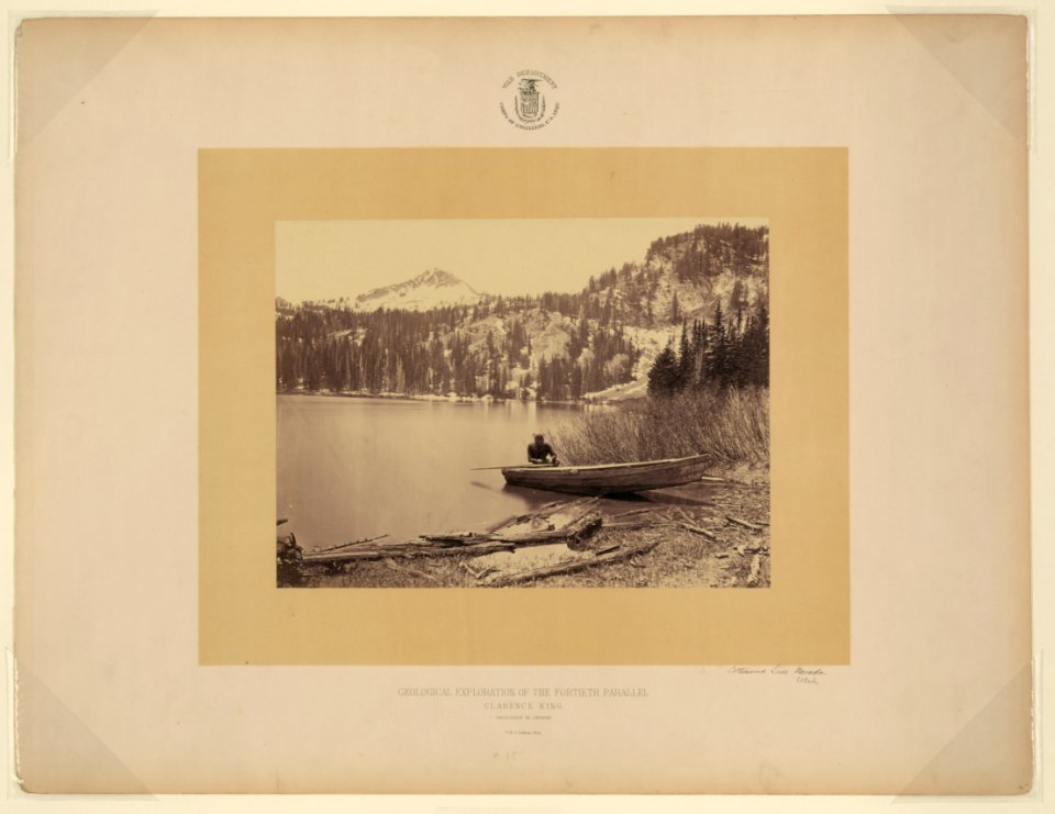 Cottonwood Lake, Utah) - T. H. O'Sullivan, phot LCCN2006685035