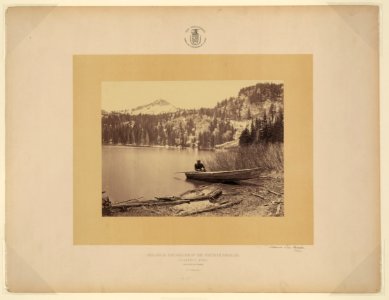 Cottonwood Lake, Utah) - T. H. O'Sullivan, phot LCCN2006685035