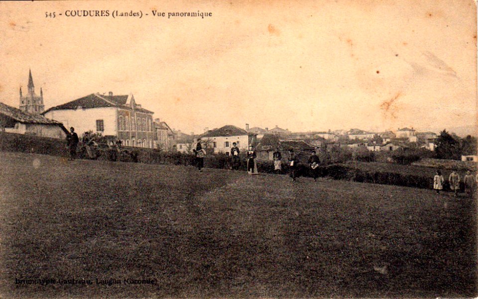 Coudures (Landes) - vue générale 2