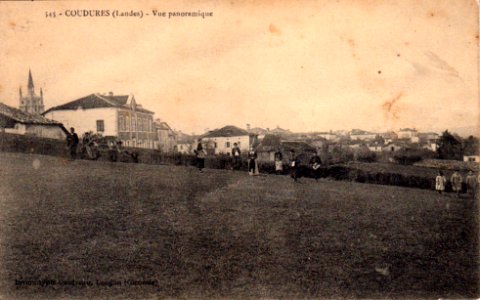 Coudures (Landes) - vue générale 2