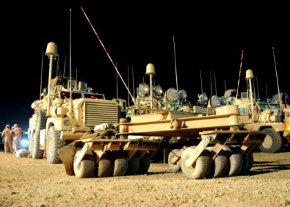 Cougar type JERRVs in Iraq photo