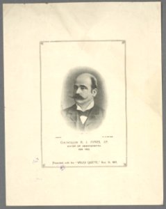 Councillor R. J. Jones, J. P Mayor of Aberystwyth 1901-1902 (5292125)