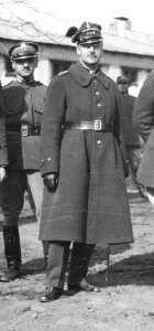Count Xawery Pusłowski in the military 1923