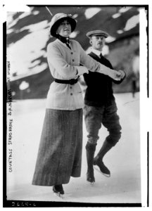Countess Stradbroke & A. Norum at Murren LCCN2014692783