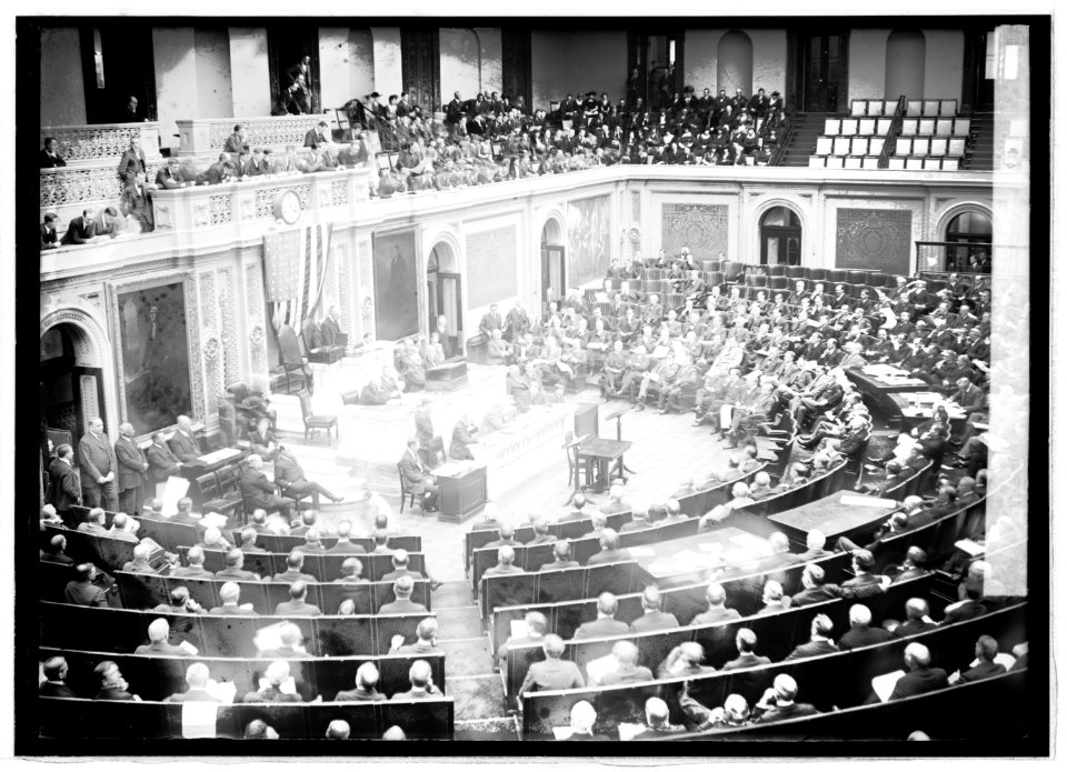 Counting electorial vote, 1921 LCCN2016844933