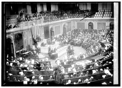 Counting electorial vote, 1921 LCCN2016844932