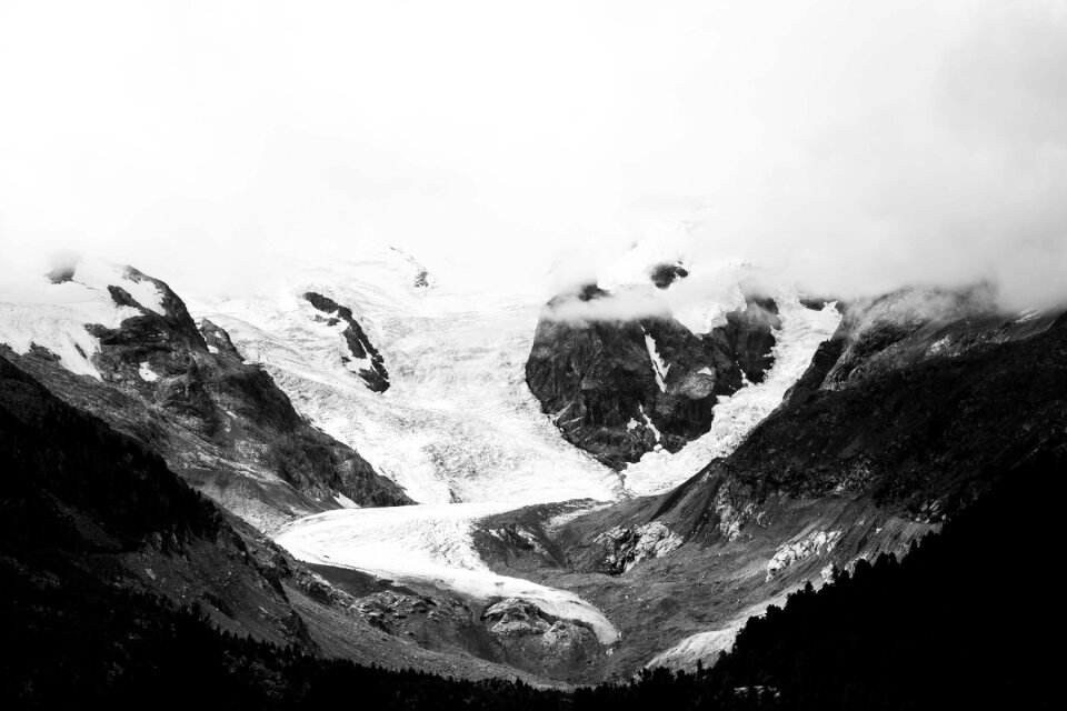 Landscape snow winter