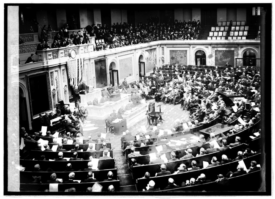 Counting electorial vote, 1921 LCCN2016844934