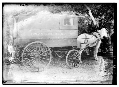 Country District School Wagon LCCN2014690221