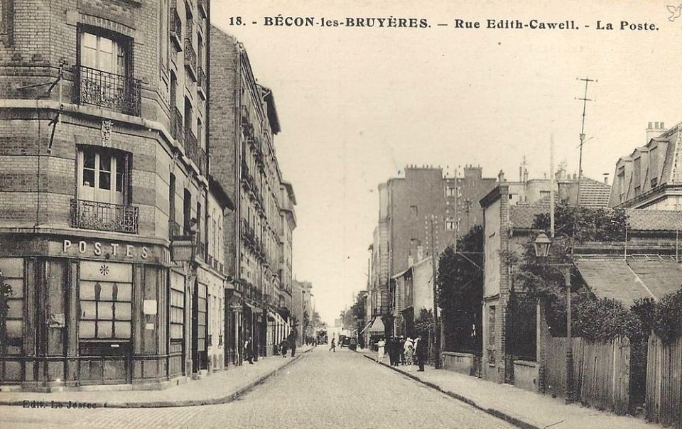 Courbevoie.Rue Edith-Cavell