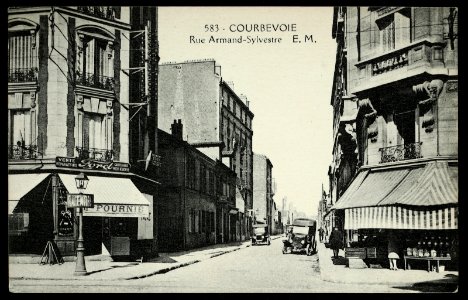 Courbevoie.Rue Armand-Sylvestre
