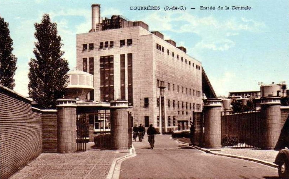 Courrières - Entrée de la Centrale