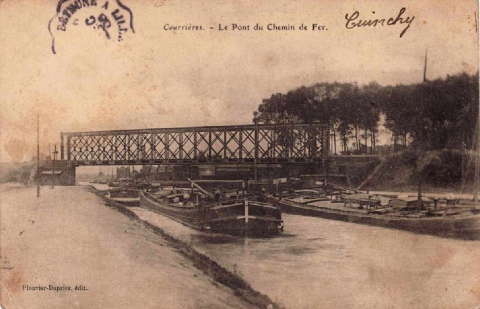 Courrières - Le Pont du Chemin de Fer