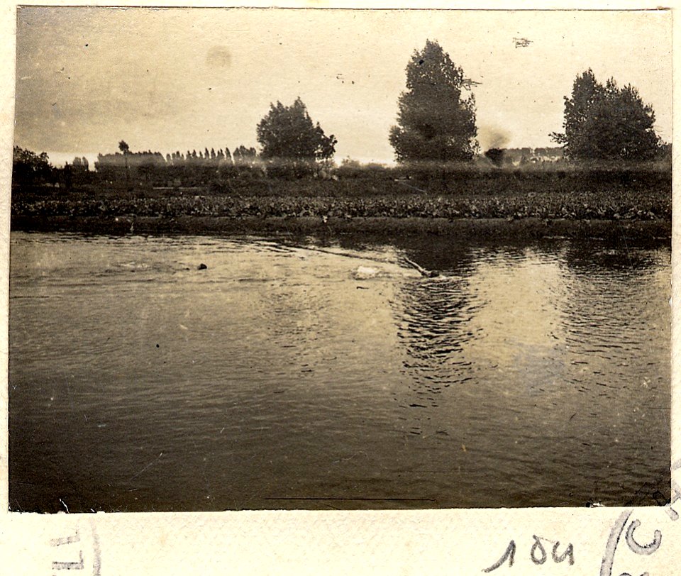 Course de natation Camon-Amiens le 11 juillet 1915 - Fonds Berthelé - 49Fi1872-104