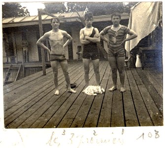 Course de natation Camon-Amiens le 11 juillet 1915 - Fonds Berthelé - 49Fi1872-108