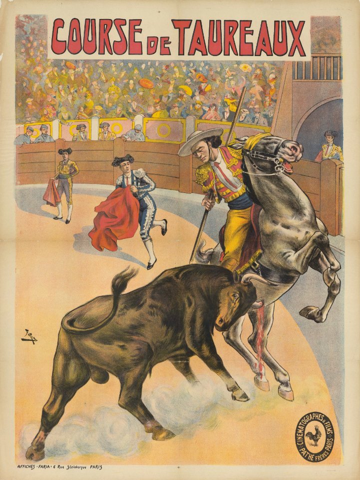 Course de taureaux à Séville - Cândido de Faria - 1907 - NL-EYE-EFG1914 A08568