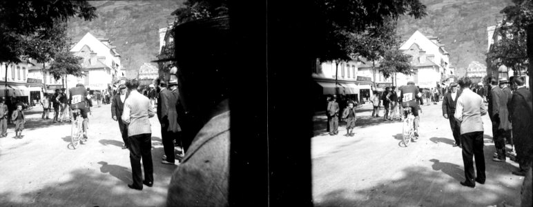 Courses et bicyclettes, Luchon, TRU C 35 - Fonds Trutat