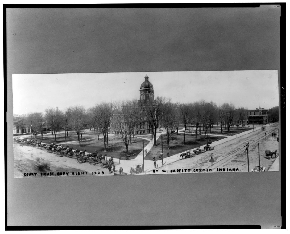 Court house, Goshen, Indiana - W. Parfitt. LCCN2001700482