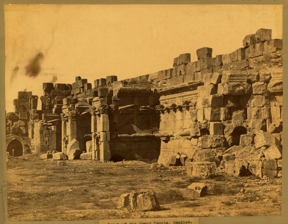 Court of the Grand Temple, Baalbek LCCN2004667857
