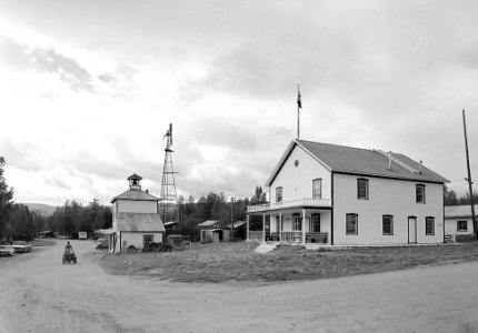 Courthouse in Eagle, Alaska photo