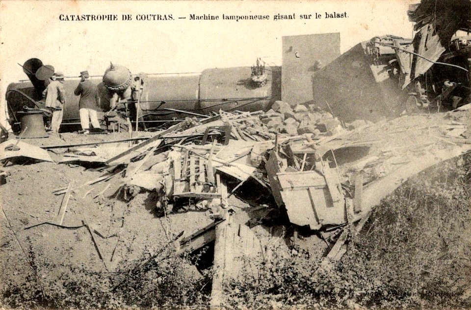 Coutras - accident ferroviaire 1907 4