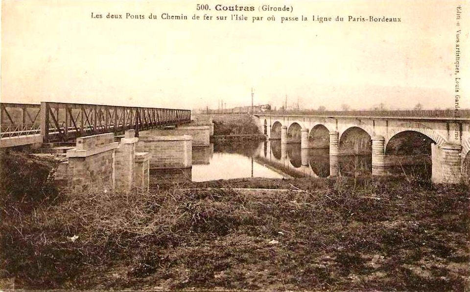 Coutras - ponts sur l'Isle