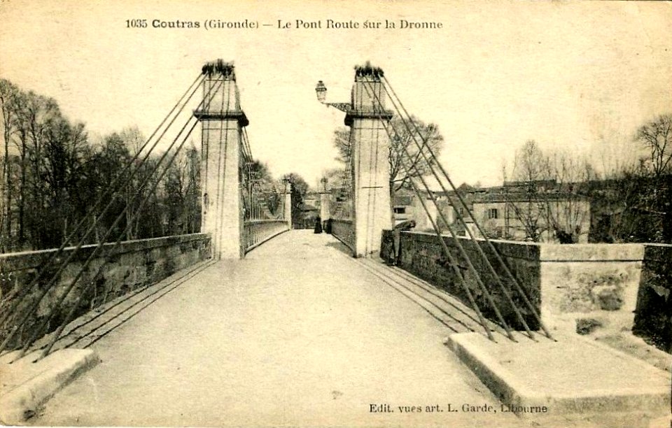 Coutras - pont sur la Dronne 1