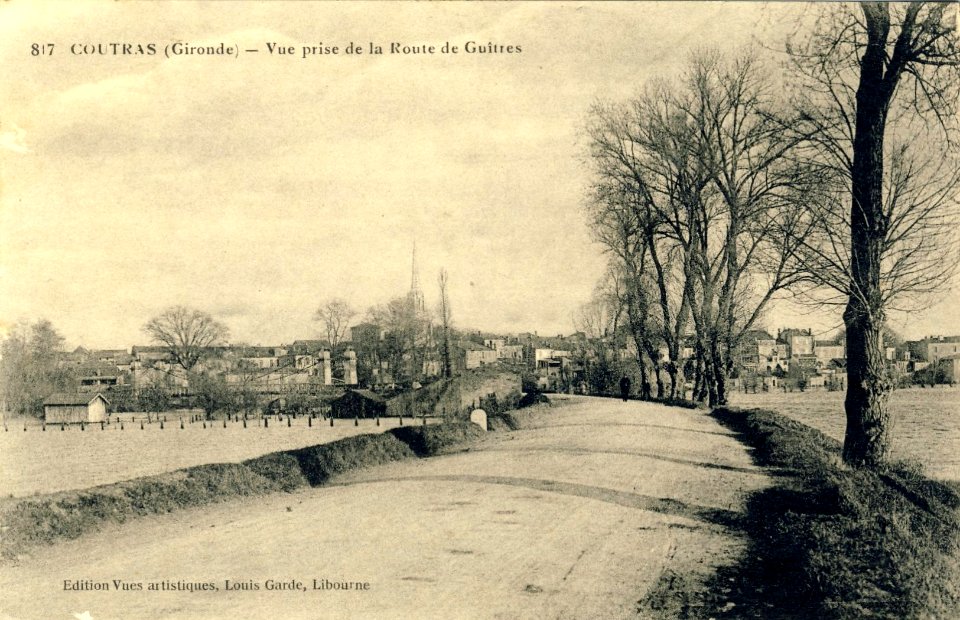 Coutras - route de Guitres