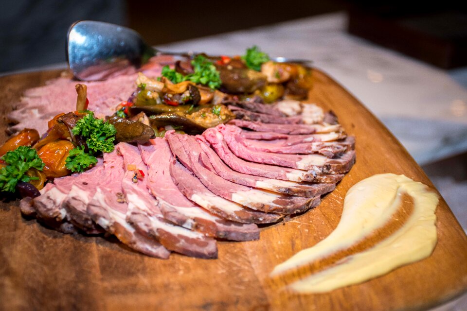 Steak dinner epicure