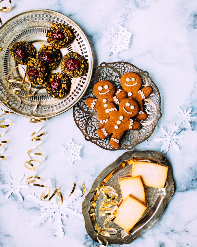 Dessert food plate