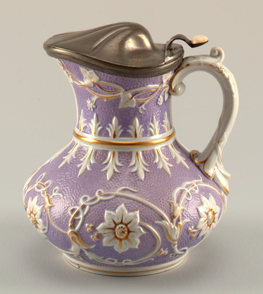 Covered Pitcher (England), ca. 1861 (CH 18497623) (cropped)