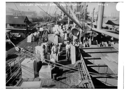 Covering buoyancy boxes, deck of LUCIA LCCN2014706327