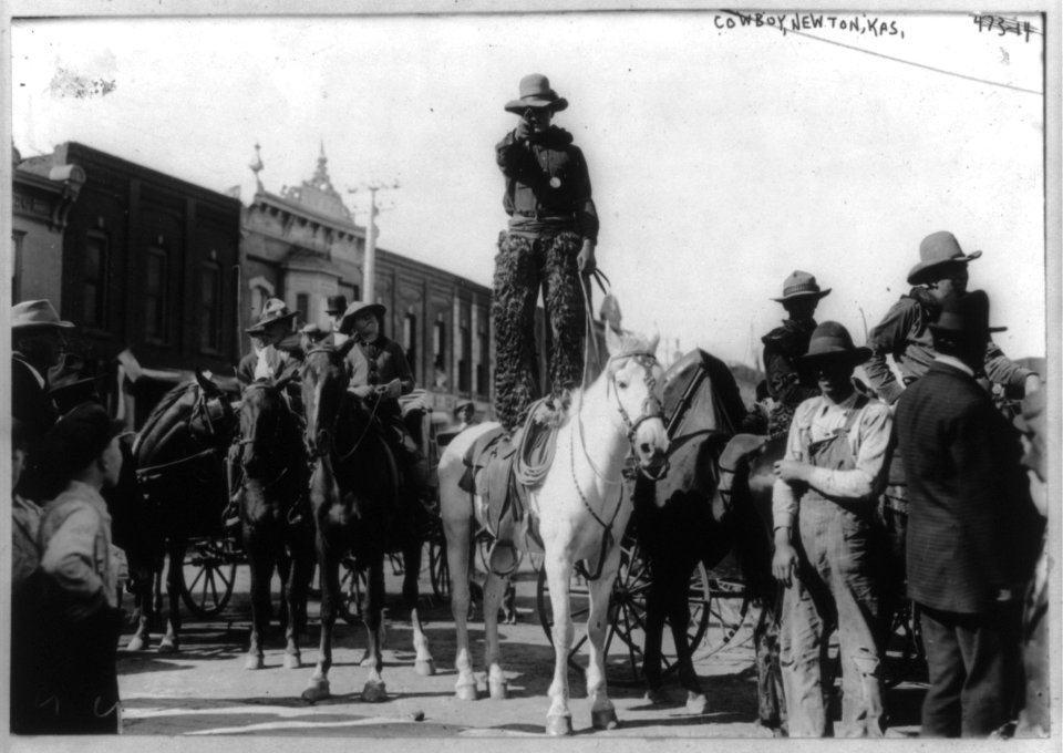 Cowboy, Newton, Kans. LCCN2004673211